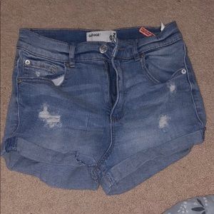 Garage size 3 high rise shorts